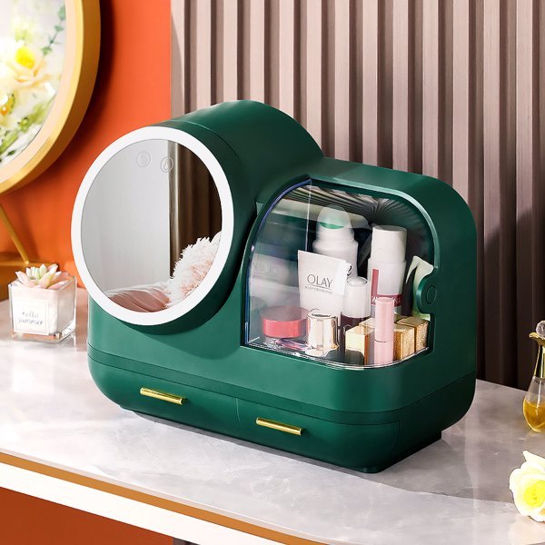 Makeup Case With LED Mirror